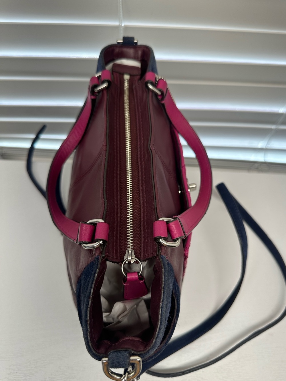 Coach Park Quilted Color-block Mini - Picture 7 of 13